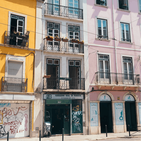 Stay in Barrio Alto, the heart of Lisbon's nightlife scene