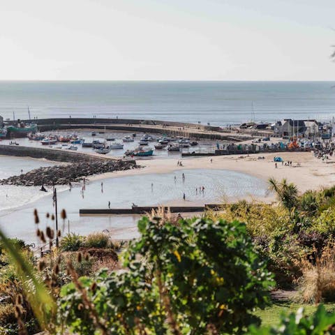 Experience a refreshing retreat by the sea in Lyme Regis