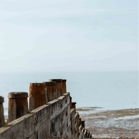 Pop down to the Kent coastline in twenty-five minutes by car