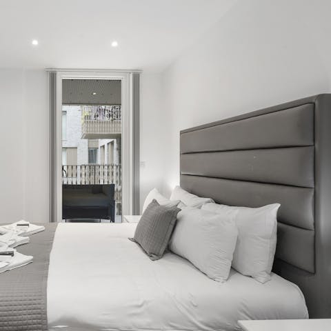Wake up ready for adventure in the comfortable and chic bedrooms