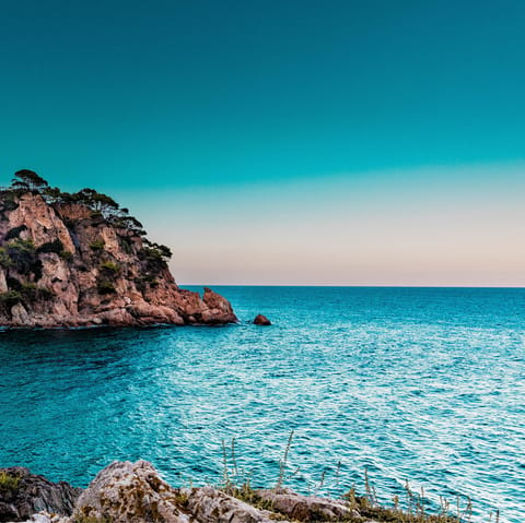 Take a dip at Playa de las Cañas, only a five minute drive away