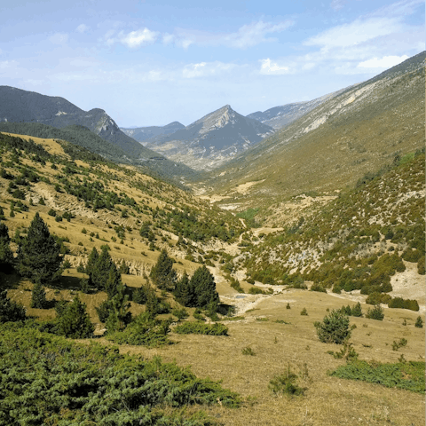 Take a hike and get to know the lush Catalonian countryside 