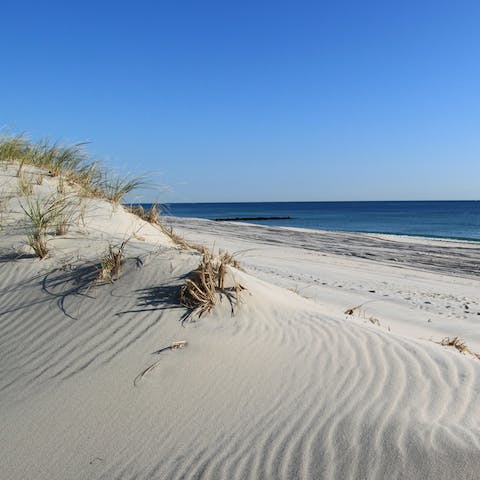 Drive five minutes and spend the day at Cooper's Beach