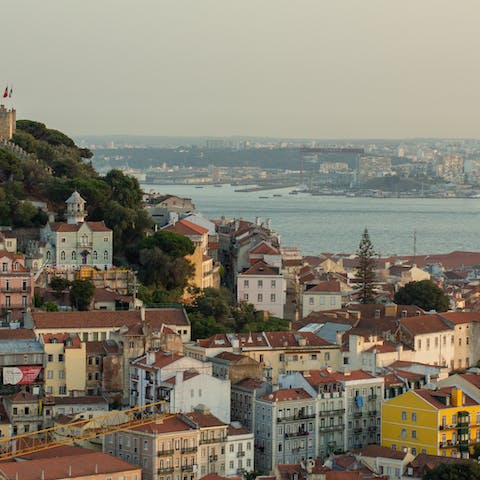 Immerse yourself in the colourful and warm streets of Lisbon