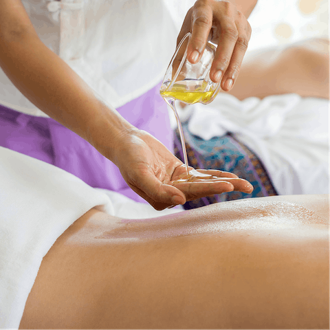 Indulge in a relaxing massage
