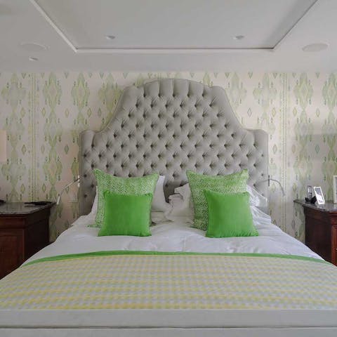immaculately presented bedrooms 