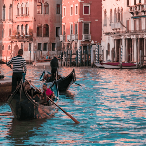 Ask your host to arrange a gondola tour for you