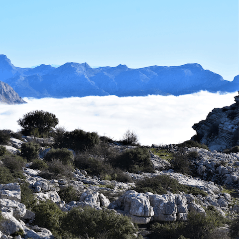 Explore the rugged wilds of El Torcal de Antequera – an easy drive away
