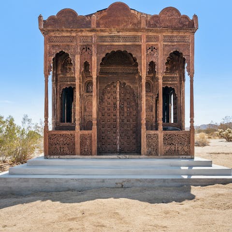 Hire the Jodhpur Temple for a unique lounging experience