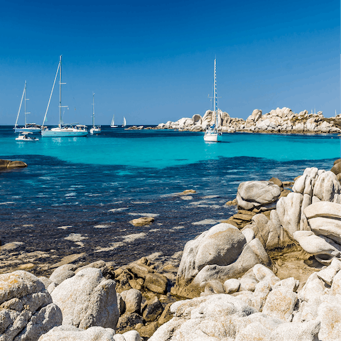 Explore the delights of Corsica, including Saint-Florent with its pretty harbour, 10 kilometres away 