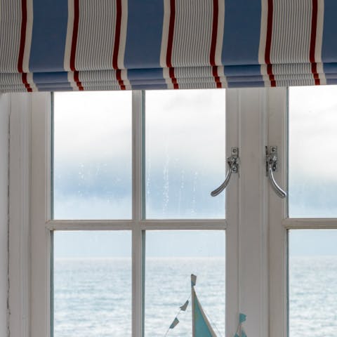 Watch the waves rise and fall from the tradtional windows