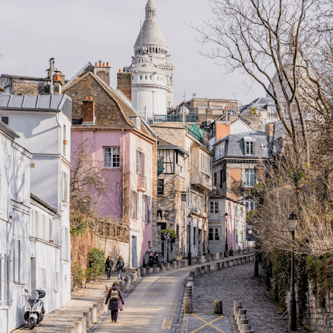 Explore Montmartre, one of Paris' prettiest neighbourhoods