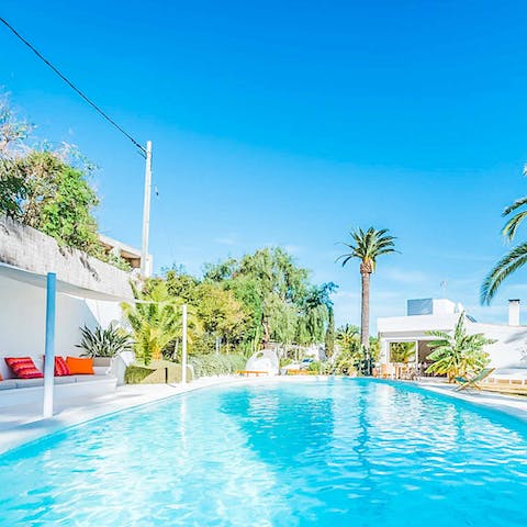 Take a dip and make the most of the Spanish sun in the private pool