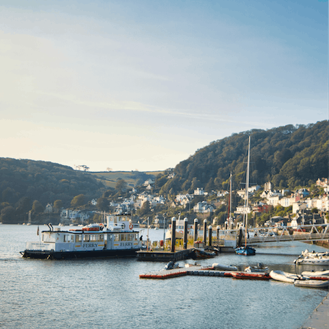 Take the ferry across to Dartmouth to explore the local boutiques and seafood eateries
