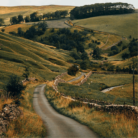 Drive inland to explore the beautiful Northern countryside