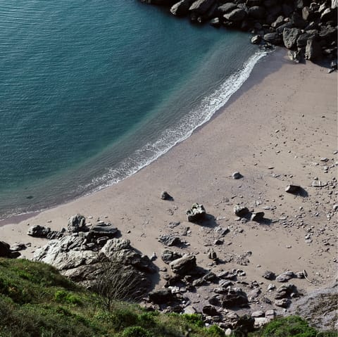 Explore the hidden beaches and coves of the South Devon coastline