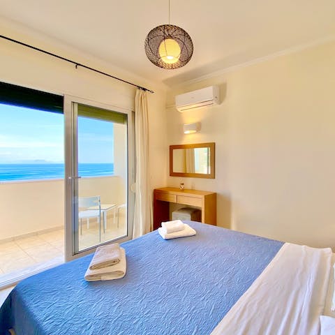 Wake up to sea views each and every day