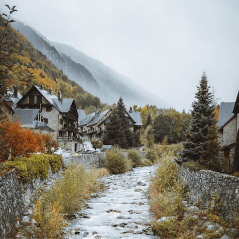 Stay in the fairytale village of Arties, right at the foot of The Pyrenees