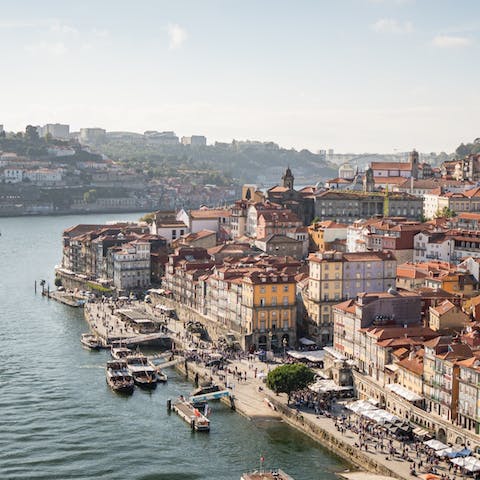 Hop on the tram and be in the centre of Porto in twenty minutes