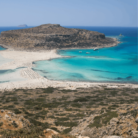 Soak in the rays on Crete's stunning beaches