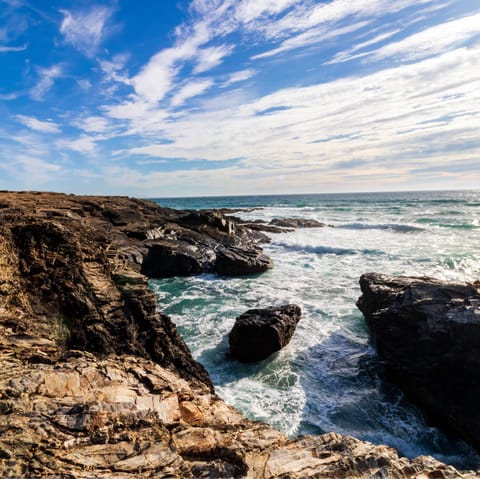 Drive ten minutes to Padstow and spend the day on the Cornish coast