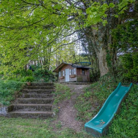 Let the kids have fun playing in the extensive gardens