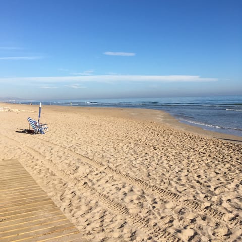 Hit the nearby beaches of the Costa Blanca for soft sand and crystal shallows