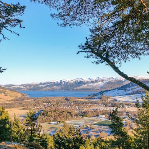 Put on your hiking boots and explore Drumnadrochit