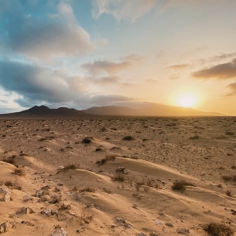 Seek out Fuerteventura's sand dunes – it’s all just a short drive away