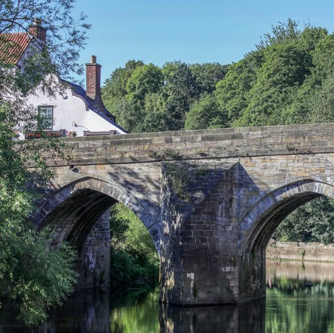 Stay just a ten-minute walk from the centre of Durham