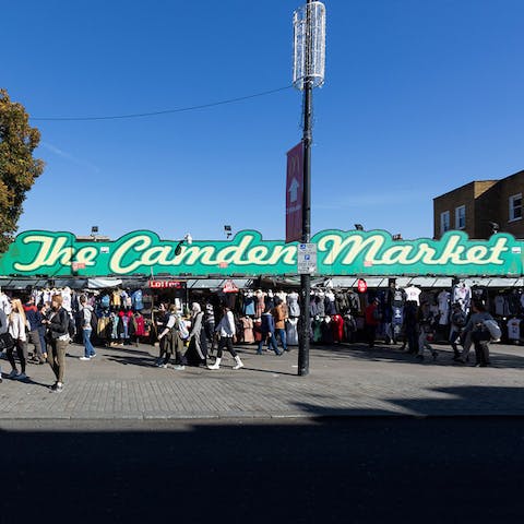 The proximity to Camden Market