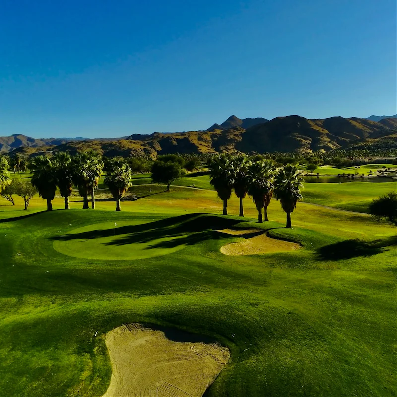 Tee off at one of the golf courses surrounding La Quinta