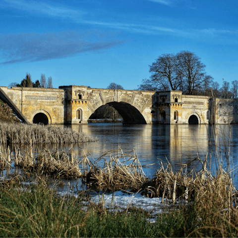 Spend a morning exploring Blenheim Palace – a short drive away