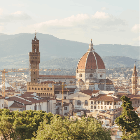 Experience the beauty of Florence from the heart of the city