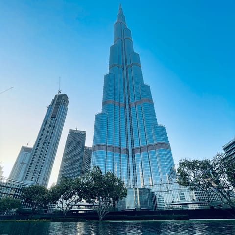 Make the most of your dreamy Dubai location within walking distance of the Burj Khalifa and Dubai Mall