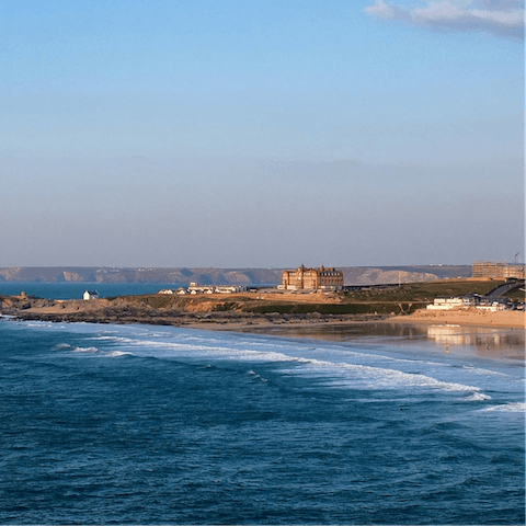 Embrace a refreshing retreat on the shores of Newquay 