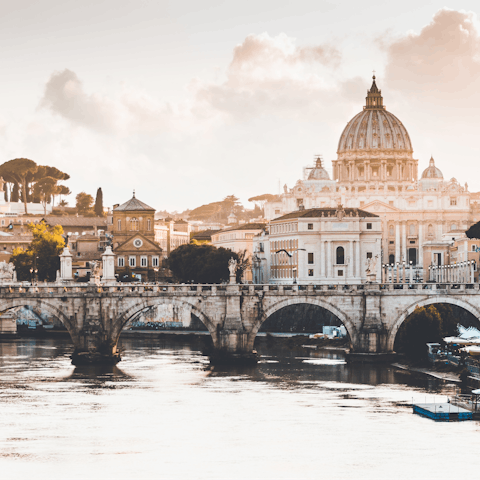 Visit Rome by high-speed rail – it'll get you there in under an hour