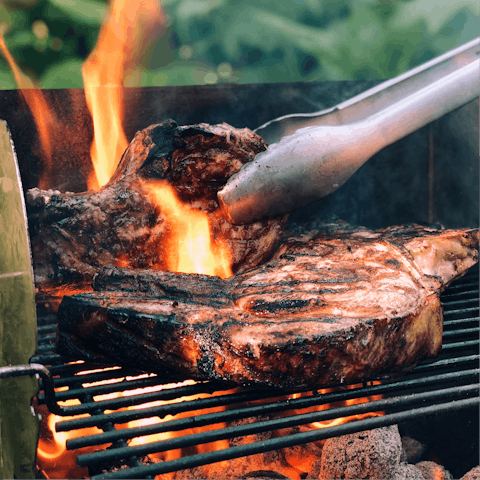 Fire up your barbecue and host a traditional Spanish parrillada