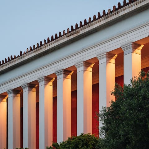 Visit the National Archaeological Museum, just a short walk from your apartment