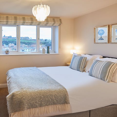 Wake up to views of the Abbey each morning