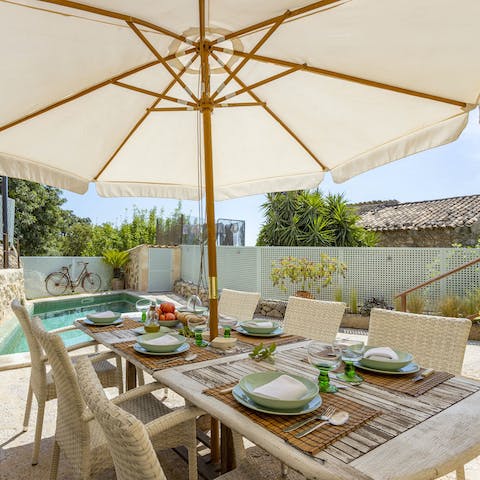 Fire up the barbecue and dine alfresco with loved ones