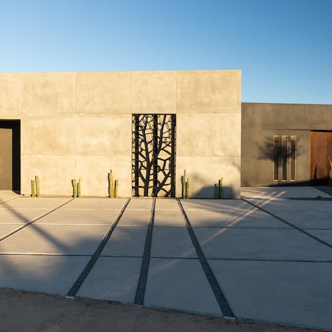 Stay in a masterpiece of desert architecture
