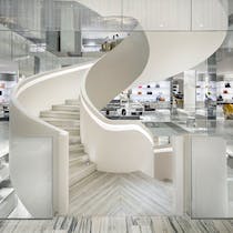 Try uptown shopping at this downtown location