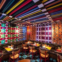 Soak up the colour at Miss Lily's
