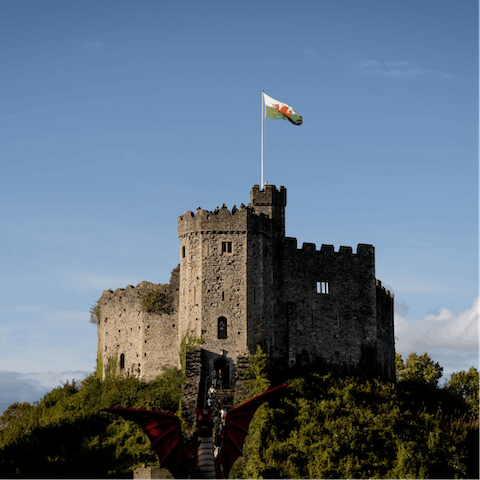 Explore two millennia of history at Cardiff Castle