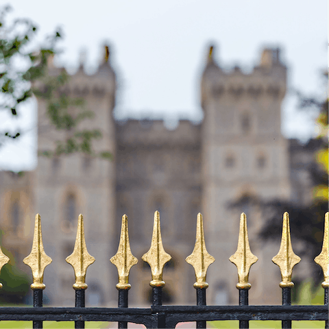 Make the five-minute drive to Windsor Castle