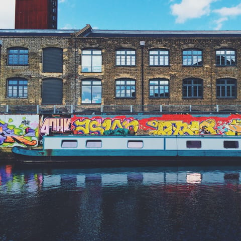 Explore your Hackney Wick neighbourhood packed with artist studios, quirky cafes  and creative eateries
