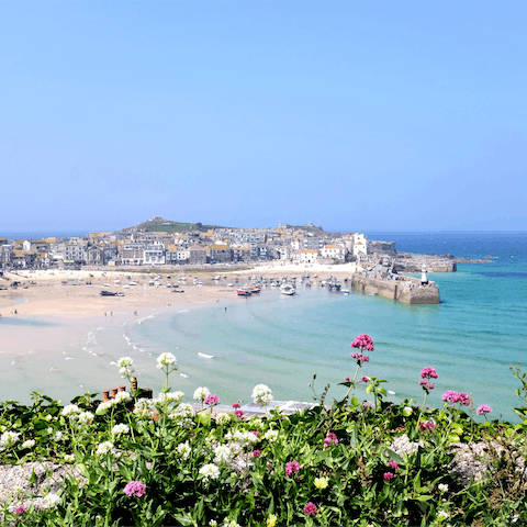 Head to the famous Cornish seaside