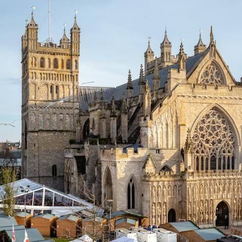 Delight in breathtaking views of the cathedral