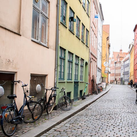 Stay in the heart of Copenhagen's downtown